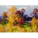 РЕПРОДУКЦИИ НА КАРТИНИ Есенен пейзаж - 3 (1949)